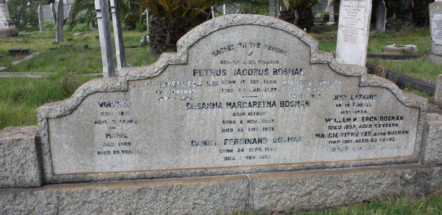 Bosman grave